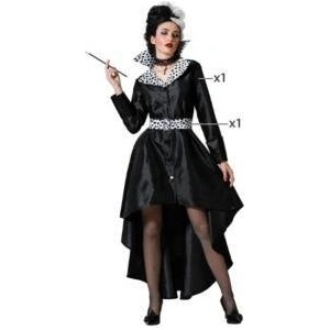 BigBuy Carnival Маскировъчен костюм за възрастни Царица на злото Размер m/l