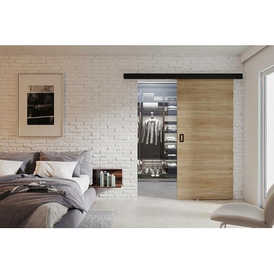 VILEN DOOR Posuvné na stěnu WERDI Dub Sonoma 76 x 205 cm