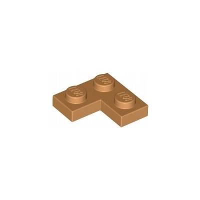 LEGO® 2420 Rohová platnička 2x2, nugátová