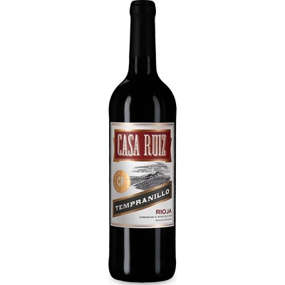 Casa Ruiz Tempranillo 2023 Červené suché 13% 0,75 l (holá láhev)