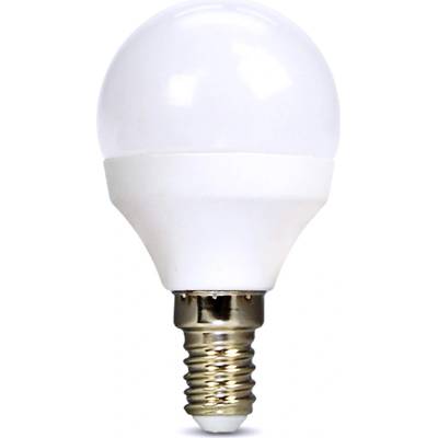 Solight LED žiarovka , miniglobe, 6W, E14, 3000K, 510lm, biele prevedenie