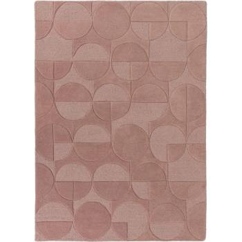 Flair Rugs Розов вълнен килим , 120 x 170 cm Gigi - Flair Rugs (503119367906)