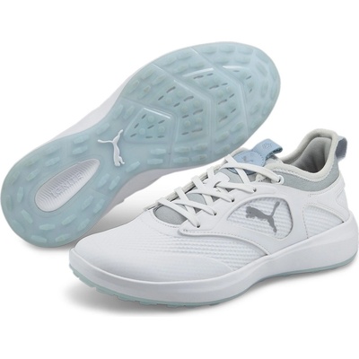 PUMA Голф обувки Puma Women's Ignite Malibu Spikeless Golf Shoes - Wht/Silver/G