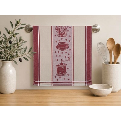 Bellatex Kostka 50 x 70 cm vínová