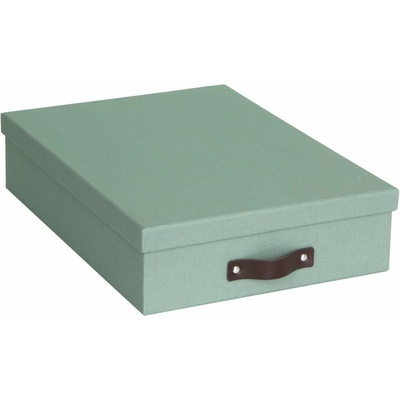 Bigso Oskar Canvas Paper Laminate organizér zelená