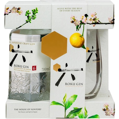 Roku The Japanese Craft Gin 43% 0,7 l (holá láhev) – Zboží Dáma