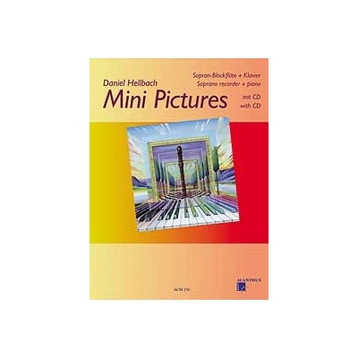 Mini Pictures Vol.1 s CD pre zobcové flauta a klavír od Daniel Hellbach