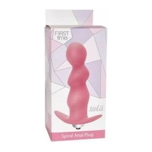  Plug- Spiral Anal Plug Pink