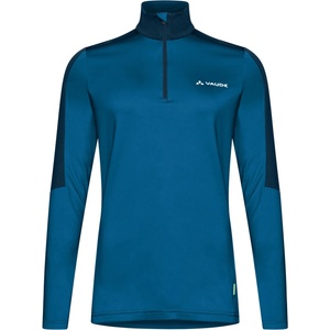 VAUDE Дамски поларен пуловер Vaude Women's Livigno Halfzip II Fleece jumper - Shore Blue - размер 36 (EU) (105-2999-2112)
