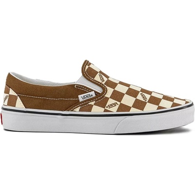 Vans classic slip on check dachshund