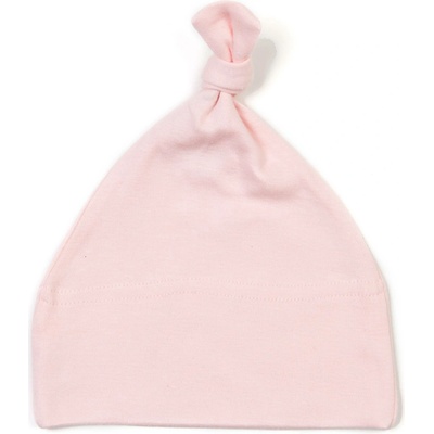 Babybugz dětská čepice s uzlem světle růžová