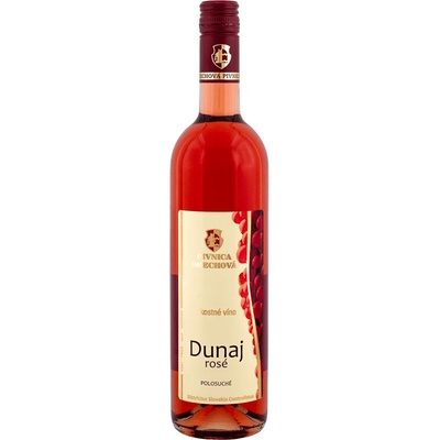 Pivnica Orechová Dunaj Rosé Polosladke 11% 0,75 l (čistá fľaša)