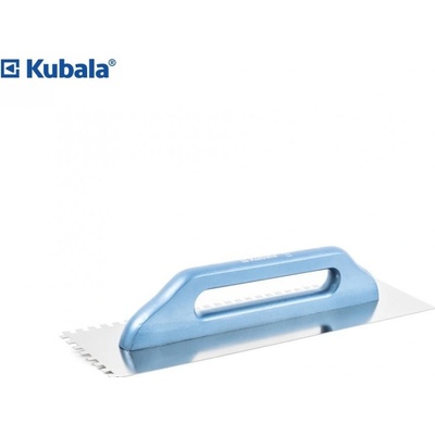 KUBALA 0409 Hladítko nerez zub 6mm 480x130 dřevěná rukojeť