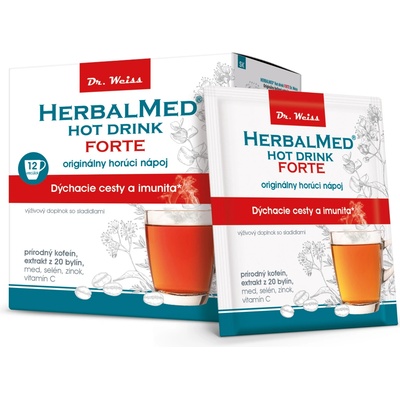 HERBALMED HotDrink FORTE - Dr.Weis vrecúška 12 ks