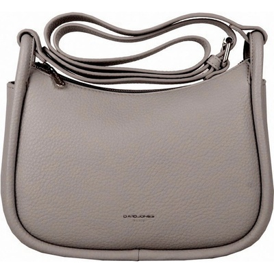 David Jones Střední hnědo-crossbody kabelka 7164 šedá