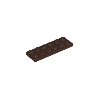 Lego 3795 Dark Brown Plate 2 x 6
