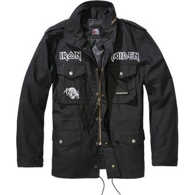 Brandit Bunda Iron Maiden M65 Standard černá