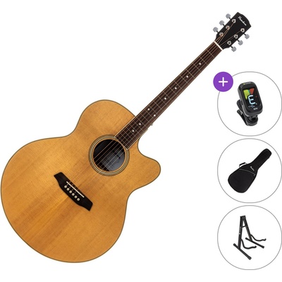 Pasadena PJC-300 SET Natural Satin Джъмбо китара