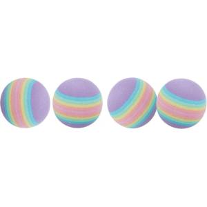 TRIXIE Rainbow - Дъгови пяна топки за котки 4 см / 4 бр