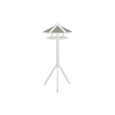 Natura Vonkajšie krmítko so strieškou a silom na trojnožke 1,45 m 65 x 46 cm borovicové drevo