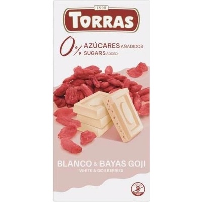 Torras Bezlepková bílá s goji bez přidaného cukru 75 g