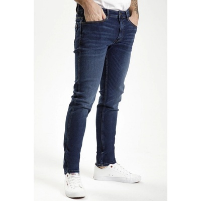 Cross Jeans pánské rifle Blake E 185-173 Dark Mid blue