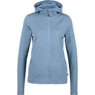 Heber Peak Дамско вълнено яке Heber Peak Women's Merino210 EvergreenHe. Zip Hoody Zip-up hoodie - Smoke Navy Melange - размер XS (105-6904-0611)