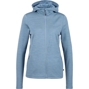 Heber Peak Дамско вълнено яке Heber Peak Women's Merino210 EvergreenHe. Zip Hoody Zip-up hoodie - Smoke Navy Melange - размер XS (105-6904-0611)