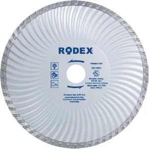 Rodex Диск диамант турбо 180 мм rodex 20655