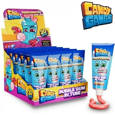 Candy Gangs Žvýkačka v tubě tutti frutti 20 g