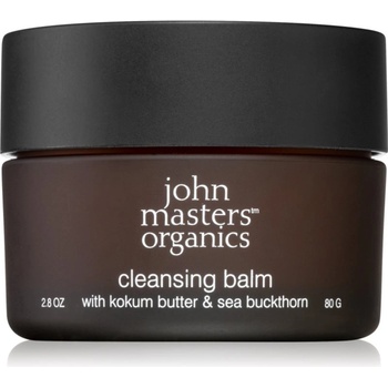 John Masters Organics Kokum Butter & Sea Buckthorn Cleansing Balm балсам за почистване и премахване на грим 80 гр