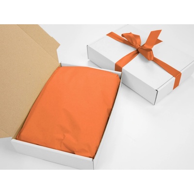 Eobaly.cz hedvábný papír 500x750 mm oranžový 240 ks