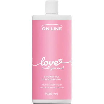 On Line Love Is All You Need sprchový gél 500 ml