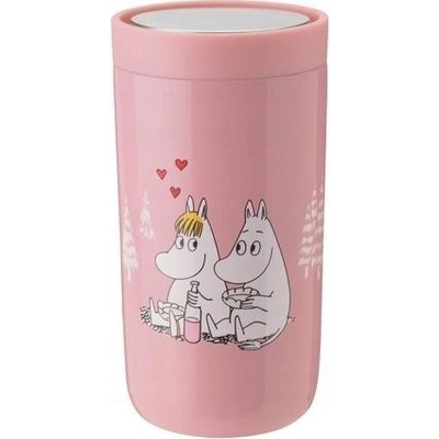 Stelton TO GO Termohrnek 200 ml Mumínci Růžová Love