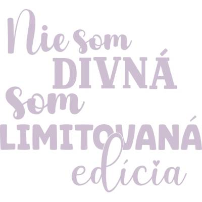 Nažehľovačka/DTF transfer Limitka Nálepka - výška: A4