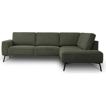 Scandic Тъмнозелен шенилов ъглов диван (десен ъгъл/L форма) Amsterdam - Scandic (18773SN MIT156)