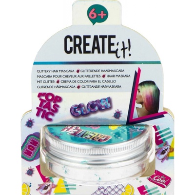 Canenco Create it! Barva na vlasy svítící tyrkysová