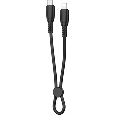 XO NB-Q248A PD USB-C-Lightning, 0,25m, černý