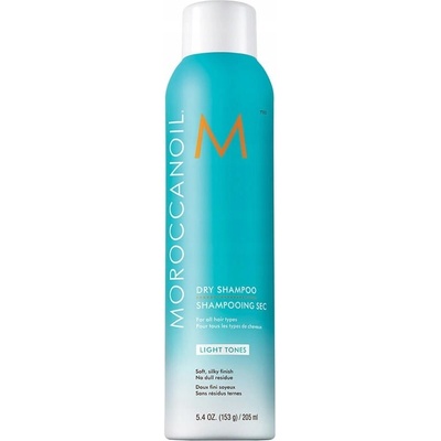 Moroccanoil suchý šampon pro světlé vlasy 205 ml