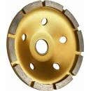 Kraft & Dele Diamantový brusný kotouč 125 x 22,2 mm KD1954