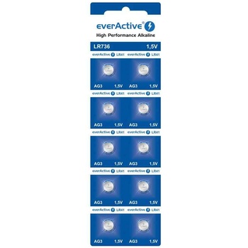 everActive 10 алкални мини батерии everActive AG3 G3 LR736 LR41 V3GA RW87 (5902020523314)