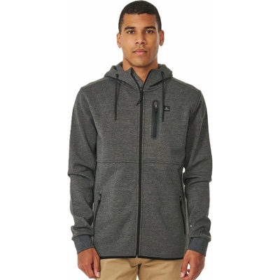 Rip curl mikina Anti Series Departed Charcoal Marle šedá