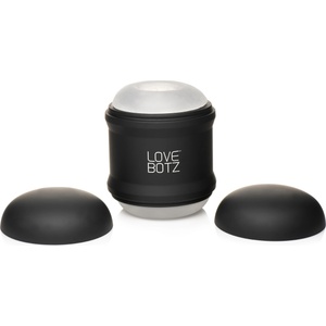 LoveBotz 10X Cyber Stroke Vibrating Stroker Black