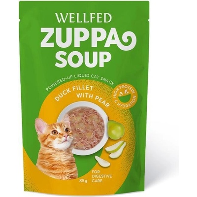 PETINTEREST Wellfed Zuppa Soup Duck and Pear Супа за котки с патешко и круша 85gr