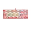 A4Tech Bloody Energy Pink S87 BLMS TKL RGB Backlit Red Switch (A4-KEY-S87-PINK)