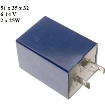 přerušovač - relé blikačů 6- 14V 2 X 25W 3 piny - DUCATI