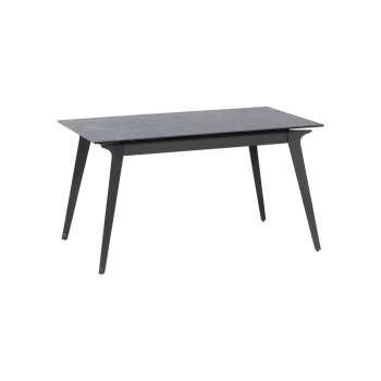Carmen Разтегателна трапезна маса lagow - черна
