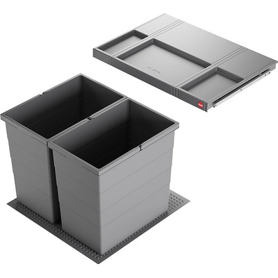 Hailo 600 ALLEGRO 380 2 x 28 L V 430mm tmavosivá