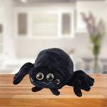 LEAN Toys Plush Mascot Cuddly Toy Insect Spider Black 30cm