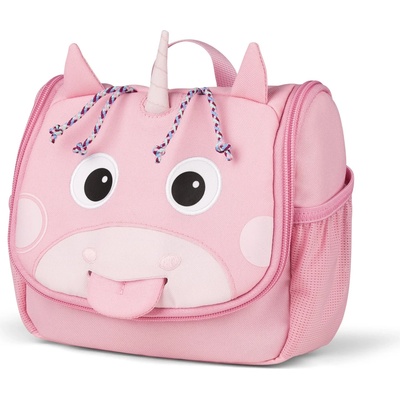 Affenzahn Детски тоалетен несесер Affenzahn Kid's Toiletry Bag Einhorn Wash bag - Pink - размер 2 l (511-0684-0111)